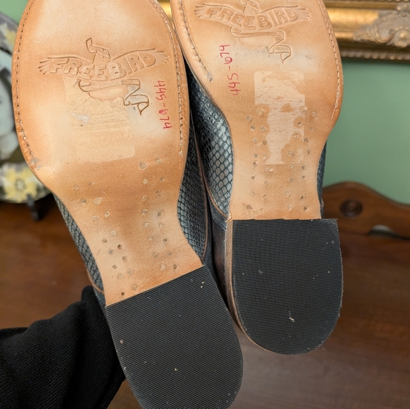 Freebird By Steven Mabel Snake Print Slip On Shoe Size 11, NWOT - Picture 8 of 8